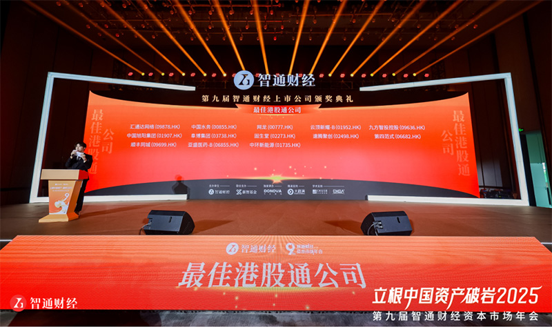 中环od平台入口官网（01735.HK）荣获“最佳港股通公司”