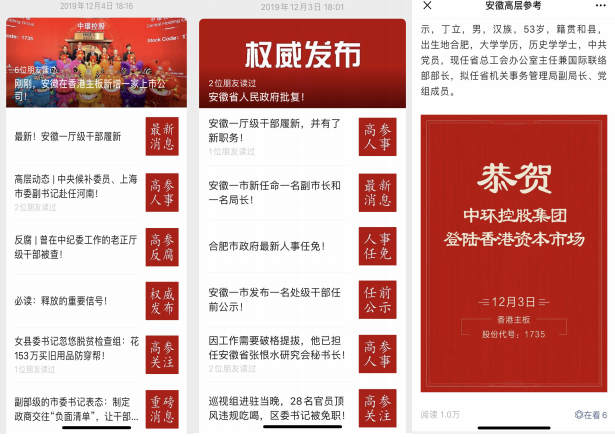 中环控股上市新闻发稿媒体报道汇编