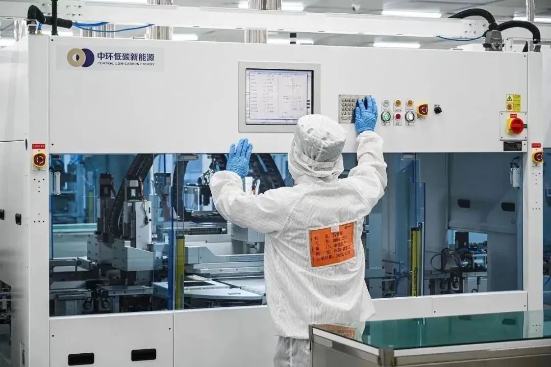 转型新样板 中环低碳od平台入口官网6GW n-TOPCon 电池顺利投产