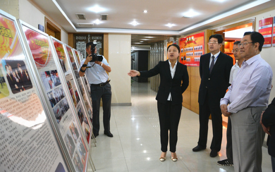 合肥市关工委主任邹淦泉一行莅临od平台入口官网指导工作