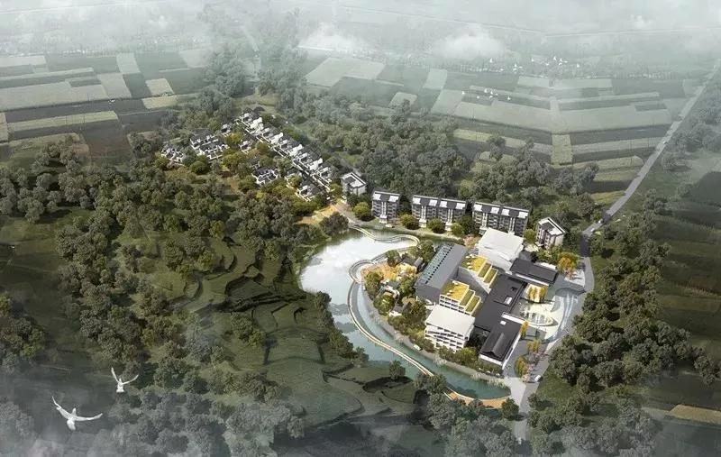 新田铺田园康养综合体颐养谷正式开工